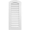 Ekena Millwork Arch Top Surface Mount PVC Gable Vent: Non-Functional, w/ 3-1/2"W x 1"P Standard Frame, 18"W x 40"H GVPAR18X4001SN - alternate 1